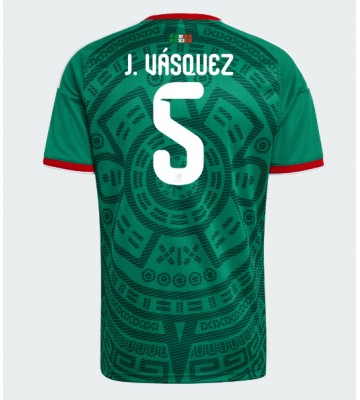 Mexiko Johan Vasquez #5 Hemmatröja VM 2026 Kortärmad